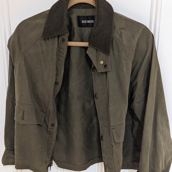 Buck Mason Jackets & Blazers - Buck Mason Women's Canvas/Chore Jacket - Olive - Size Small - Unopened